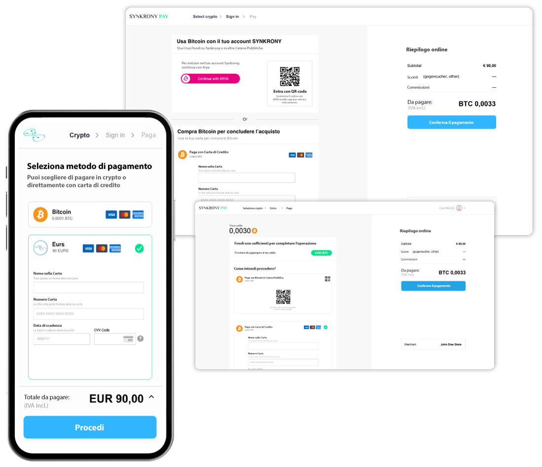 Synkrony pay component